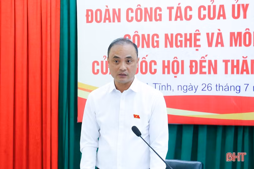 Quốc hội khảo sát Luật Giao dịch điện tử tại Hà Tĩnh