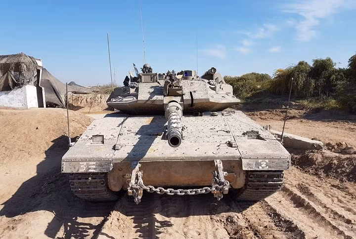 Sức mạnh “vua tăng” Merkava Mk-4 của quân đội Israel