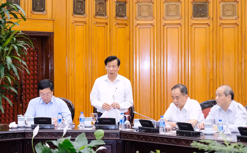 Bộ trưởng Bộ Văn hóa, Thể thao và Du lịch Nguyễn Ngọc Thiện. Ảnh: VGP/Quang Hiếu Thường trực Chính phủ nhất trí chủ trương đăng cai SEA Games 31
