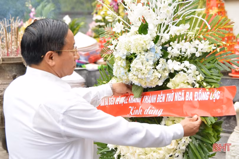 Khánh thành Đền thờ Ngã ba Đồng Lộc