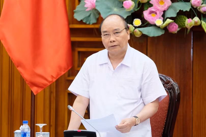 Thủ tướng Nguyễn Xuân Phúc chủ trì cuộc họp Thường trực Chính phủ. Ảnh: VGP/Quang Hiếu Thường trực Chính phủ nhất trí chủ trương đăng cai SEA Games 31