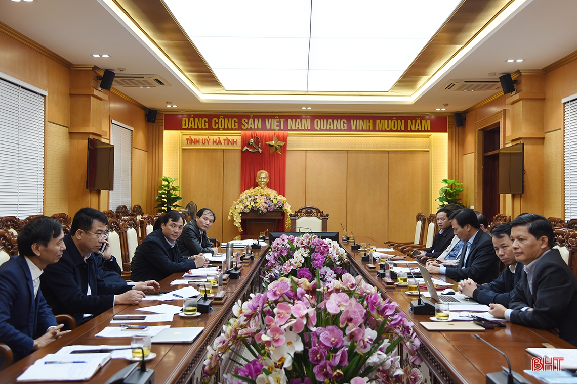 Hà Tĩnh đề xuất Chính phủ sớm phê duyệt quy hoạch tỉnh thời kỳ 2021-2030, tầm nhìn đến năm 2050