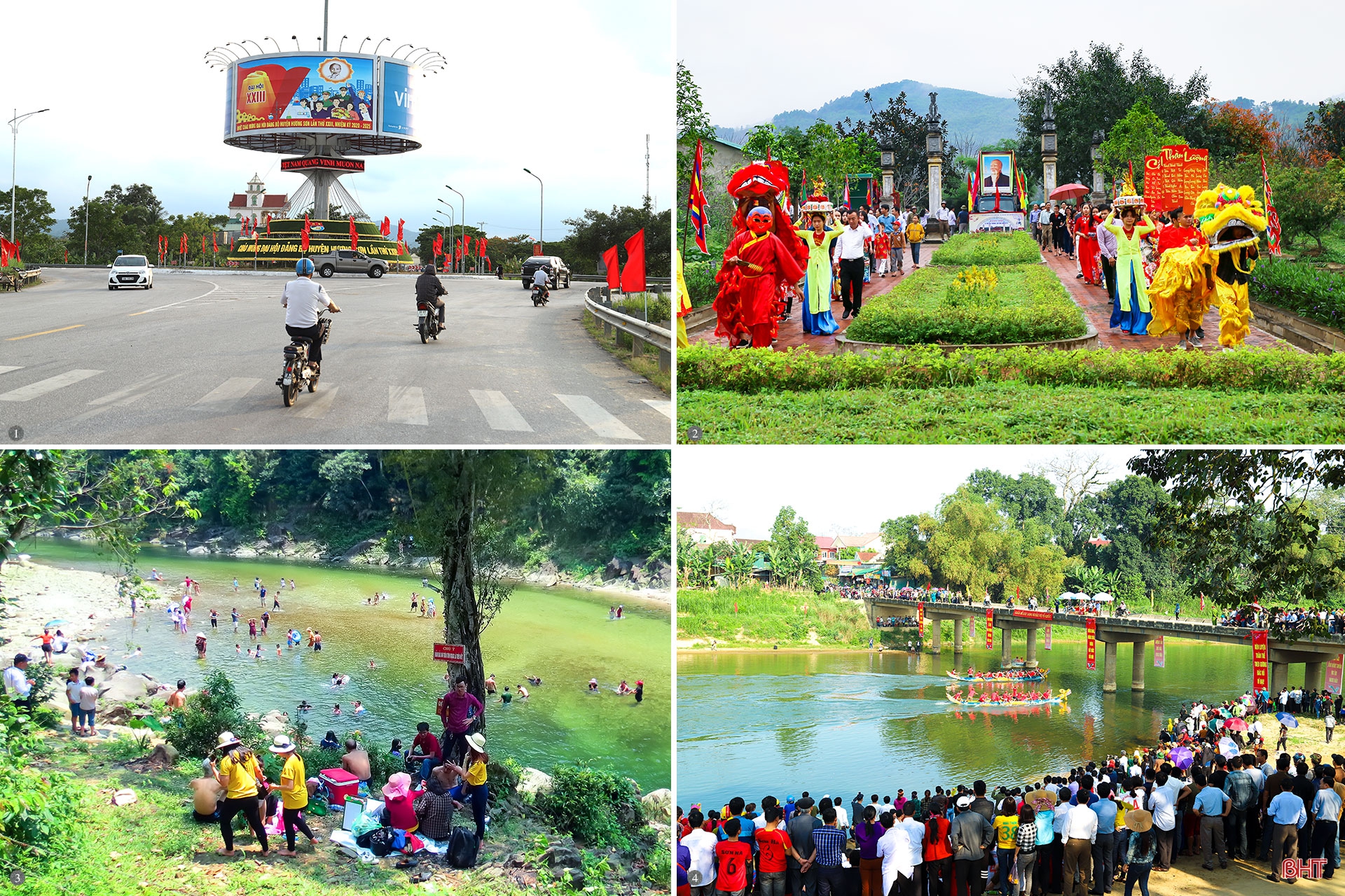 Hương Sơn xây dựng huyện nông thôn mới bền vững, đô thị phát triển