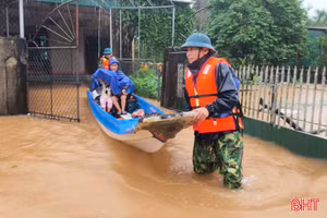 Hà Tĩnh lên kịch bản sơ tán dân, chủ động ứng phó các cấp độ thiên tai