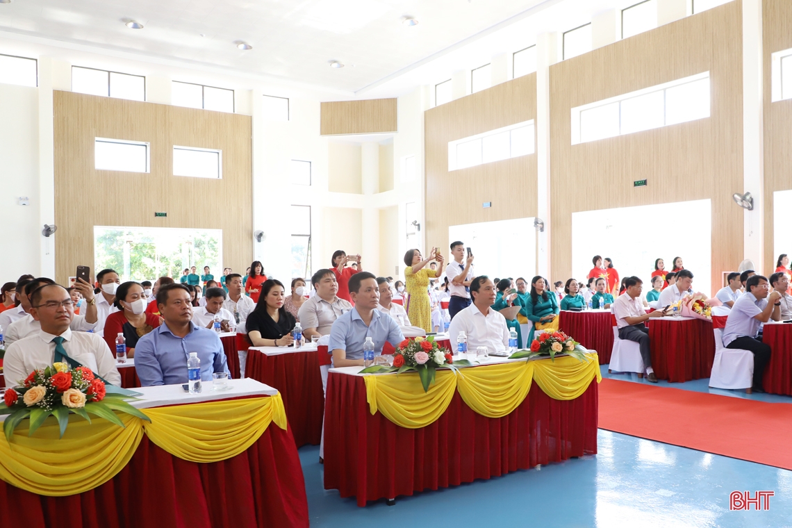 Khánh thành các công trình do BIDV tài trợ cho Trường THCS Lê Bình
