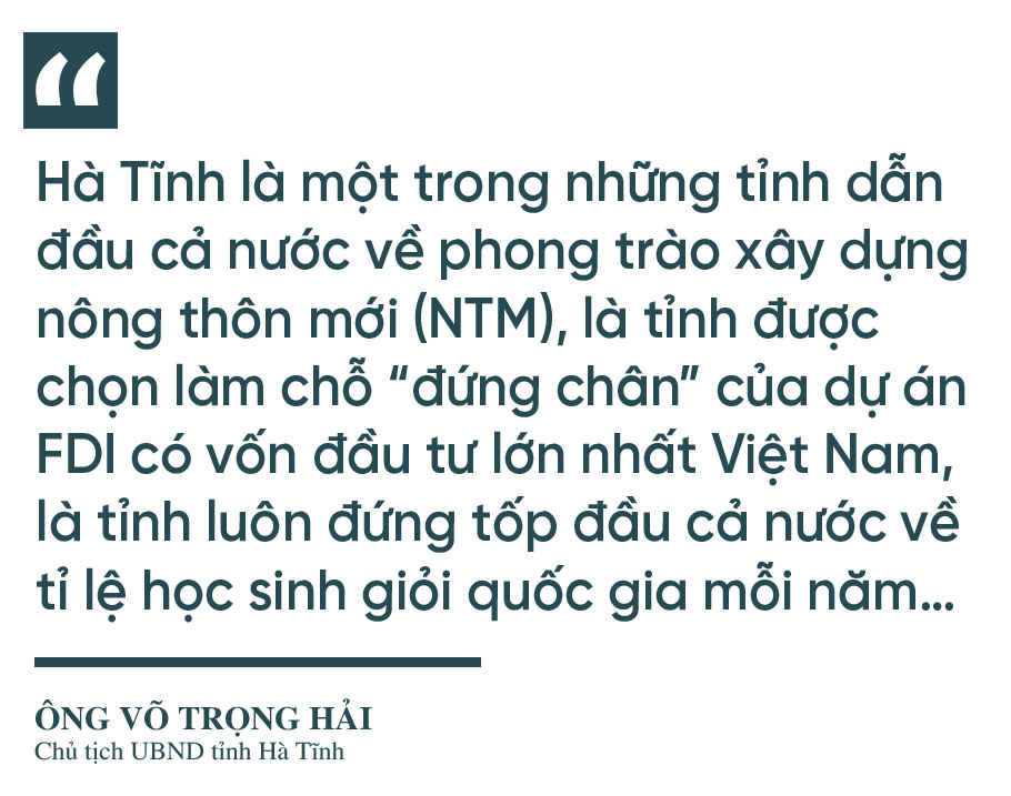 Trò chuyện với Chủ tịch UBND tỉnh về “con đường lớn” mà Hà Tĩnh đang tiến bước