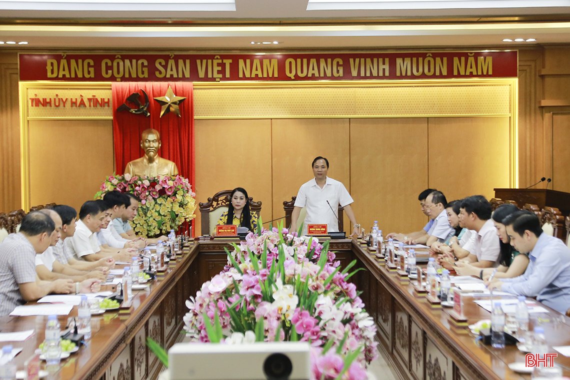 Hà Tĩnh - Vĩnh Phúc tăng cường trao đổi kinh nghiệm, góp phần thúc đẩy sự phát triển chung