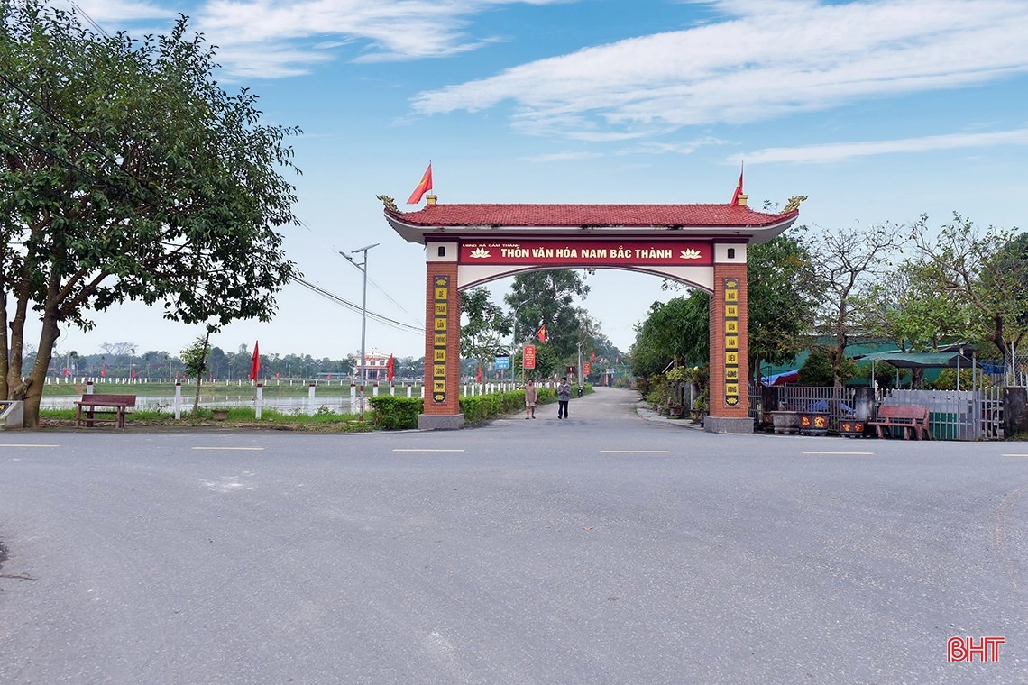 Hình hài những khu dân cư nông thôn mới kiểu mẫu thông minh ở Hà Tĩnh