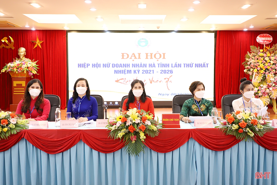 Hiệp hội Nữ doanh nhân Hà Tĩnh phải thể hiện rõ tinh thần đoàn kết, hợp tác, phát triển