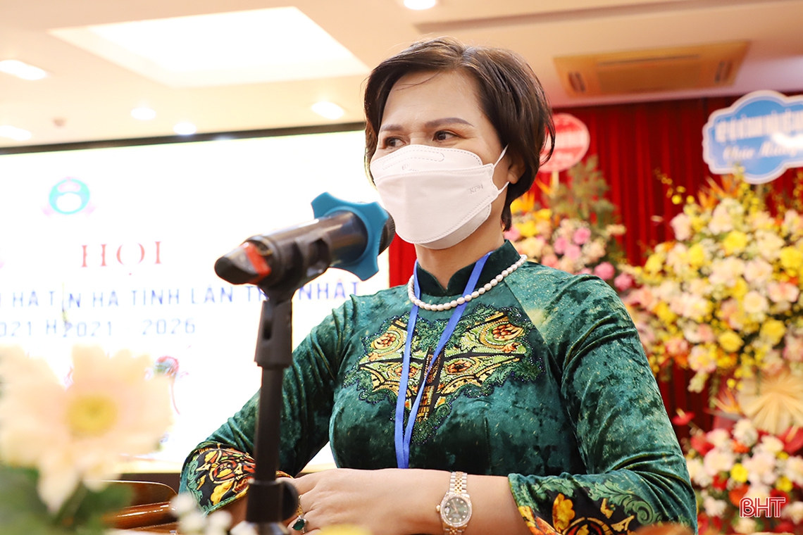Hiệp hội Nữ doanh nhân Hà Tĩnh phải thể hiện rõ tinh thần đoàn kết, hợp tác, phát triển