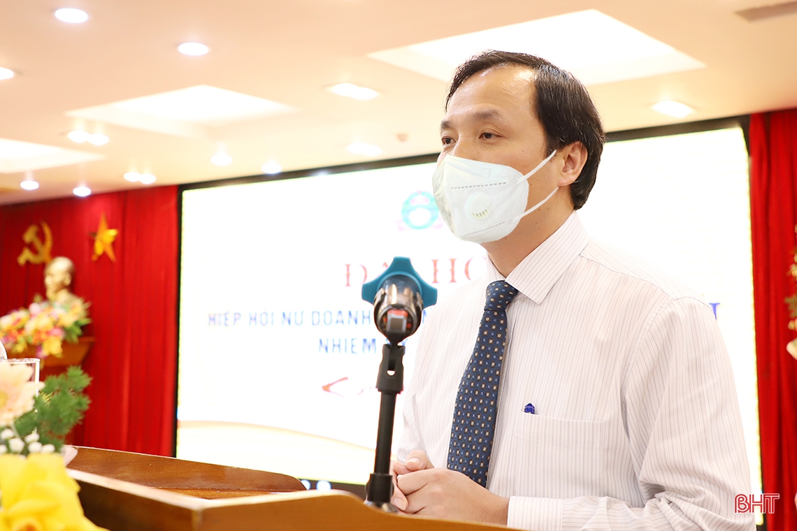 Hiệp hội Nữ doanh nhân Hà Tĩnh phải thể hiện rõ tinh thần đoàn kết, hợp tác, phát triển