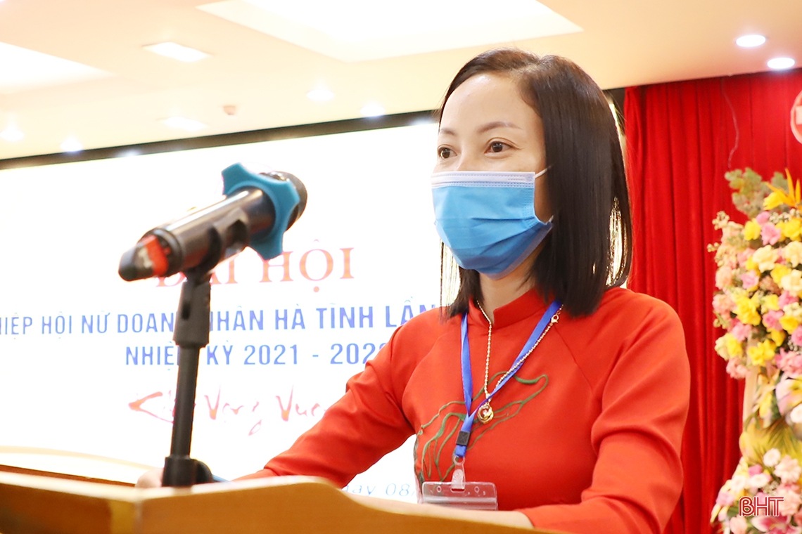 Hiệp hội Nữ doanh nhân Hà Tĩnh phải thể hiện rõ tinh thần đoàn kết, hợp tác, phát triển