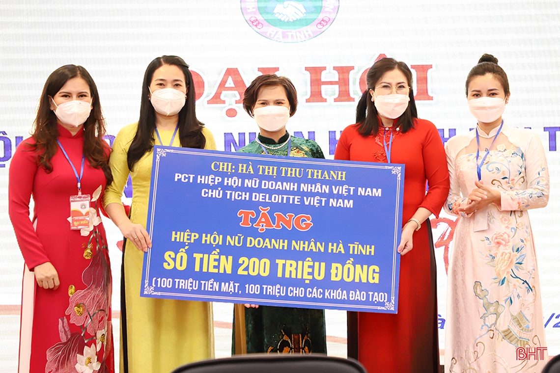 Hiệp hội Nữ doanh nhân Hà Tĩnh phải thể hiện rõ tinh thần đoàn kết, hợp tác, phát triển