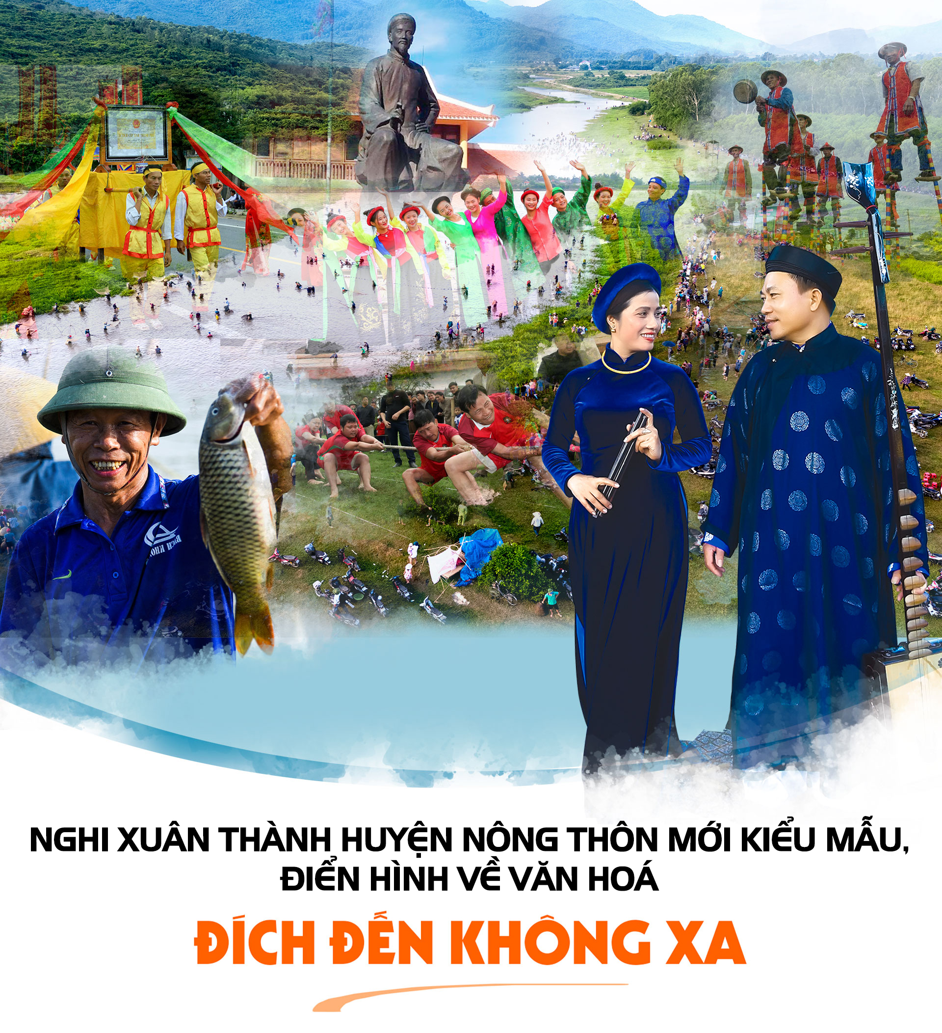 Nghi Xuân thành huyện nông thôn mới kiểu mẫu, điển hình về văn hoá - đích đến không xa