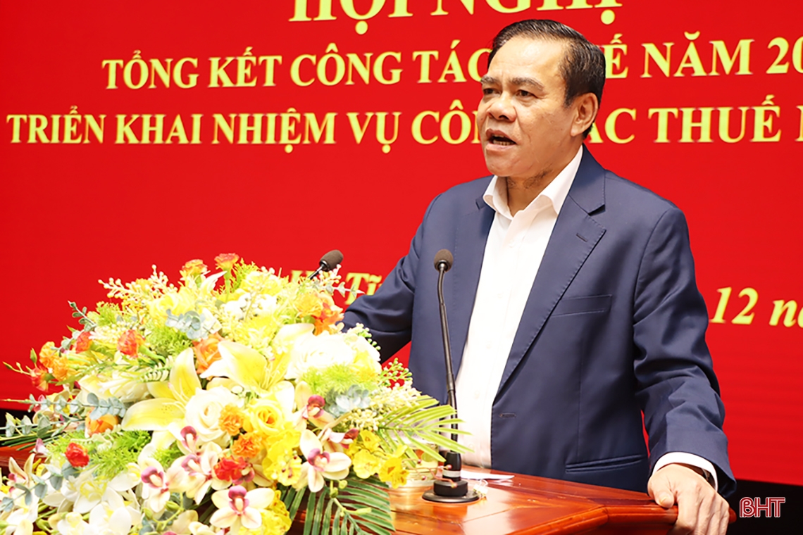 Hà Tĩnh thu thuế nội địa năm 2022 ước đạt 8.536 tỷ đồng