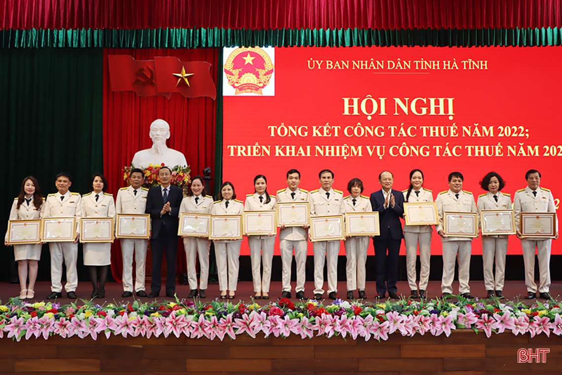 Hà Tĩnh thu thuế nội địa năm 2022 ước đạt 8.536 tỷ đồng