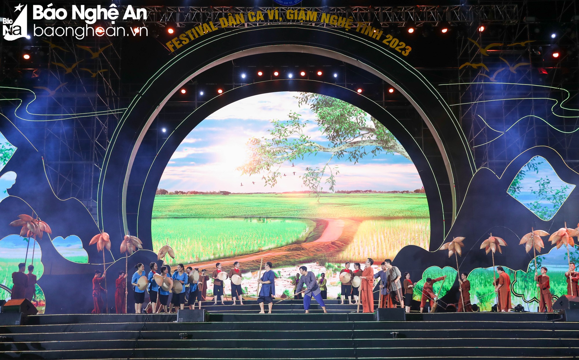 Khai mạc Festival Dân ca ví, giặm Nghệ Tĩnh năm 2023