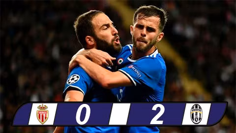 higuain lap cu dup juventus nem monaco tro lai mat dat