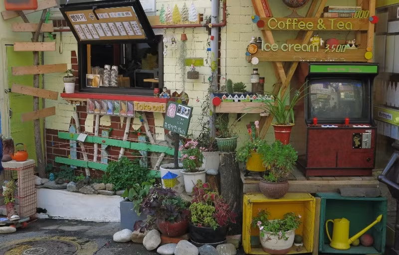 nhung ngoi lang tranh tuong hut hon du khach o han quoc