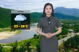 Dự báo thời tiết Hà Tĩnh ngày 17/9: Nhiều mây, có mưa rải rác